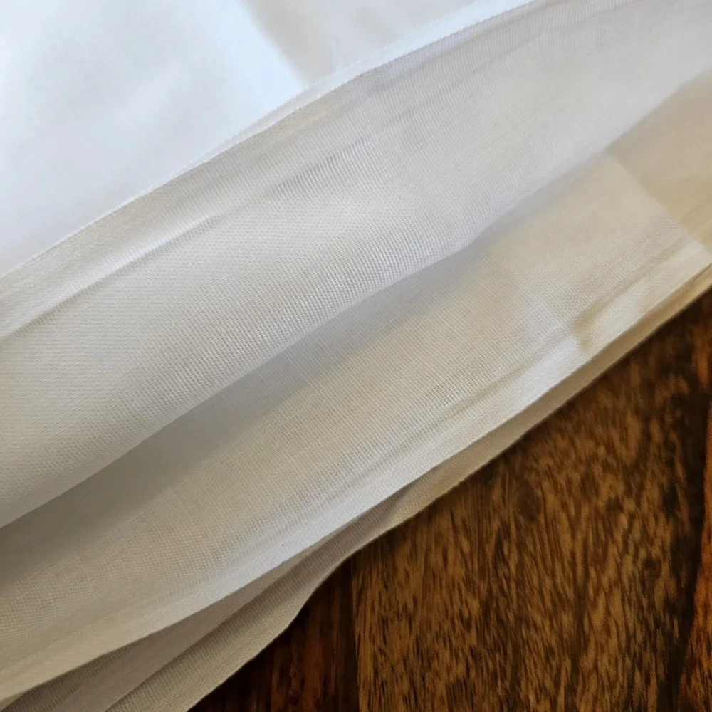 Vtg 70s Border Print Mod Apple Daisy Floral Plaid Fabric Red Yellow Retro 3 Yard